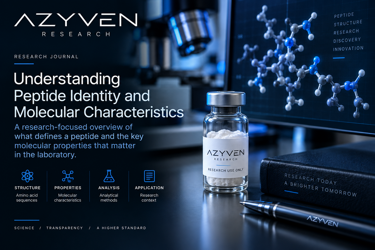 Understanding Peptide Identity and Molecular Characteristics