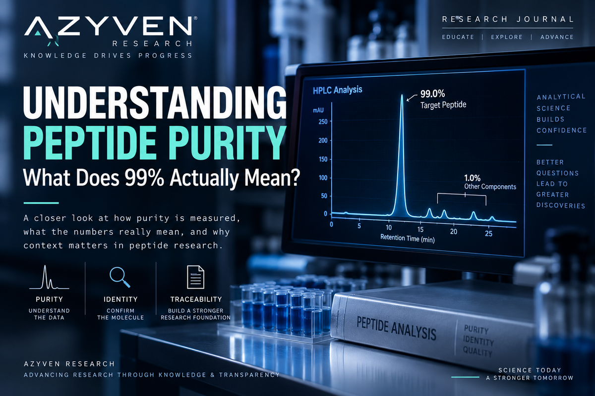 Understanding Peptide Purity: What Does 99% Actually Mean?