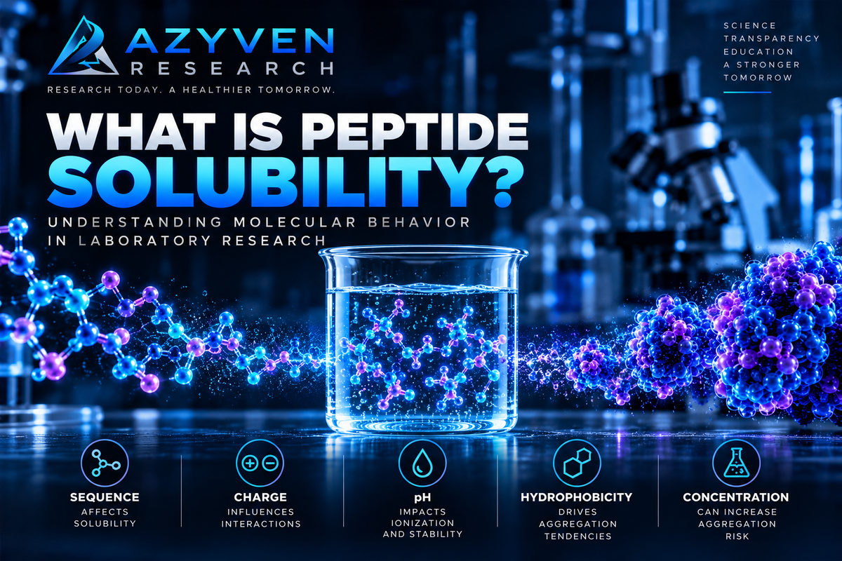 What Is Peptide Solubility? Understanding Molecular Behavior in Laboratory Research