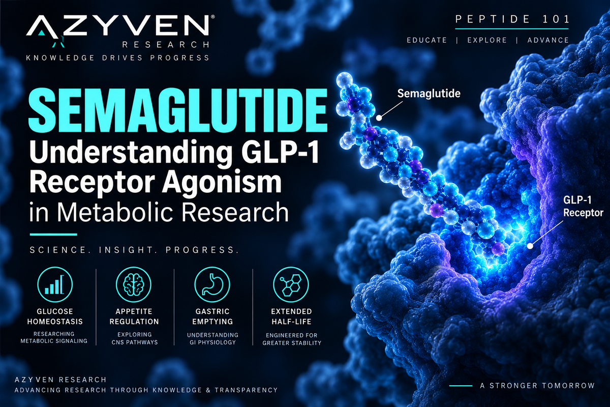 Semaglutide: Understanding GLP-1 Receptor Agonism in Metabolic Research