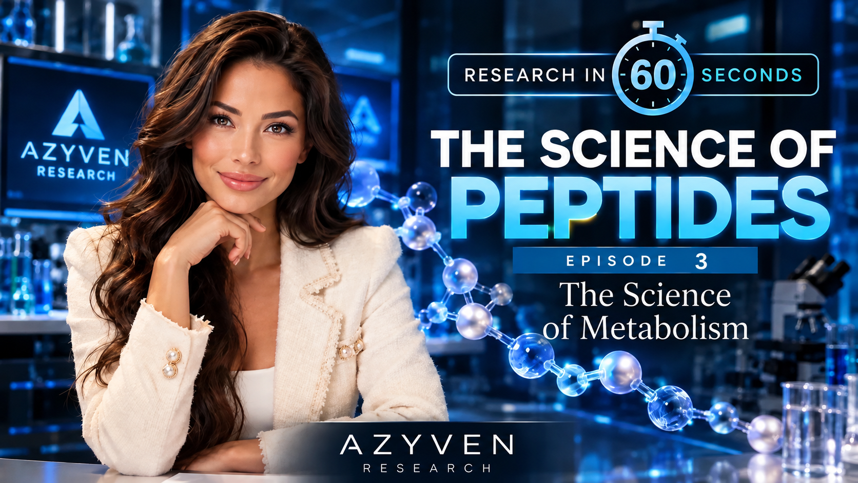 The Science of Peptides — Episode 3: The Science of Metabolism – Azyven ...