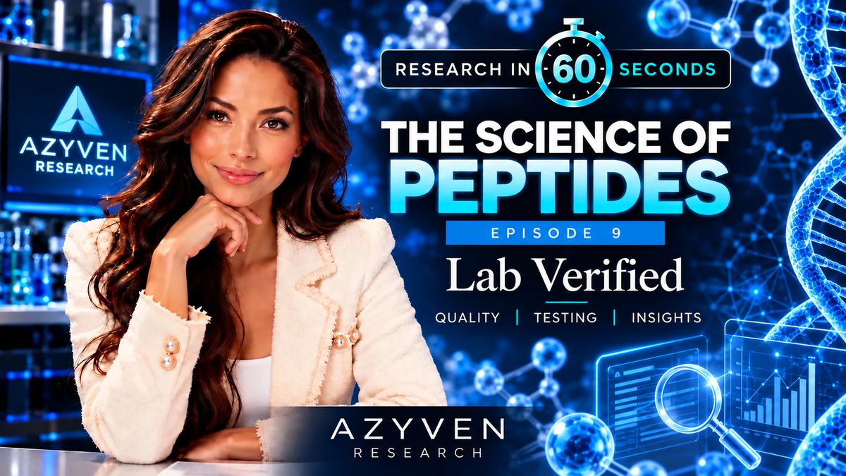 The Science of Peptides — Episode 9: Lab Verified — Why Testing Matter ...