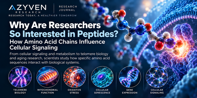 Why Researchers Study Peptides: Amino Acid Chains & Signaling – Azyven ...