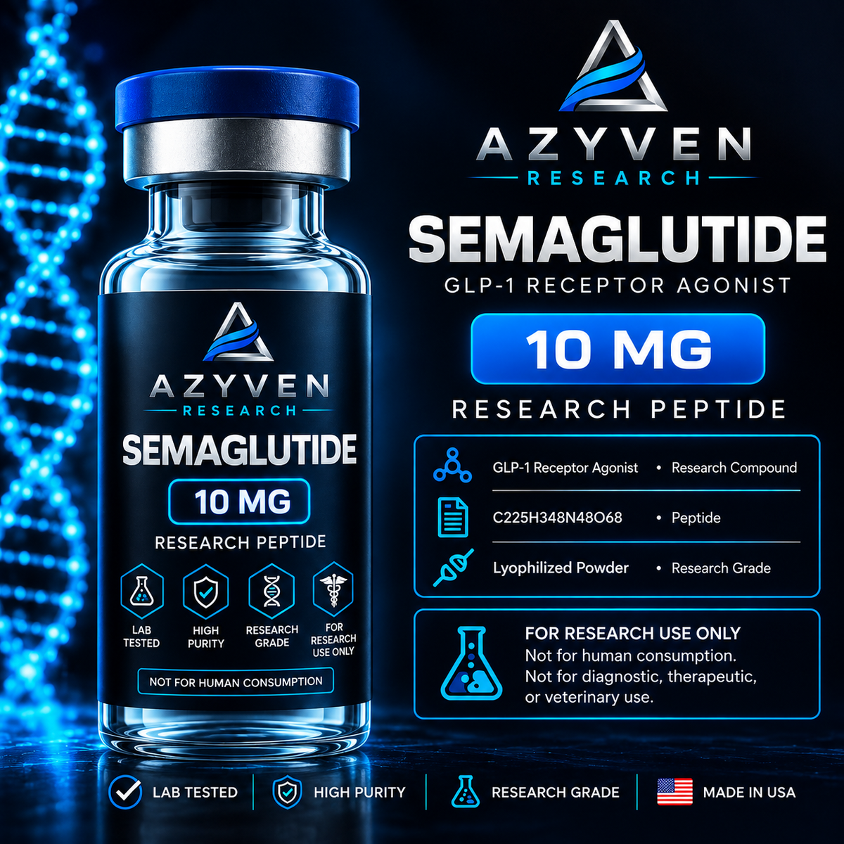 Semaglutide — 5 mg, 10 mg, 15 mg, 20 mg & 30 mg